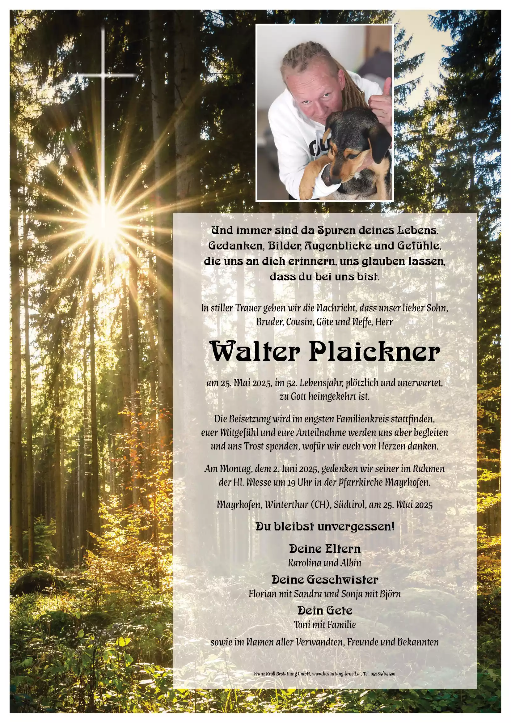 Parte von Walter Plaickner
